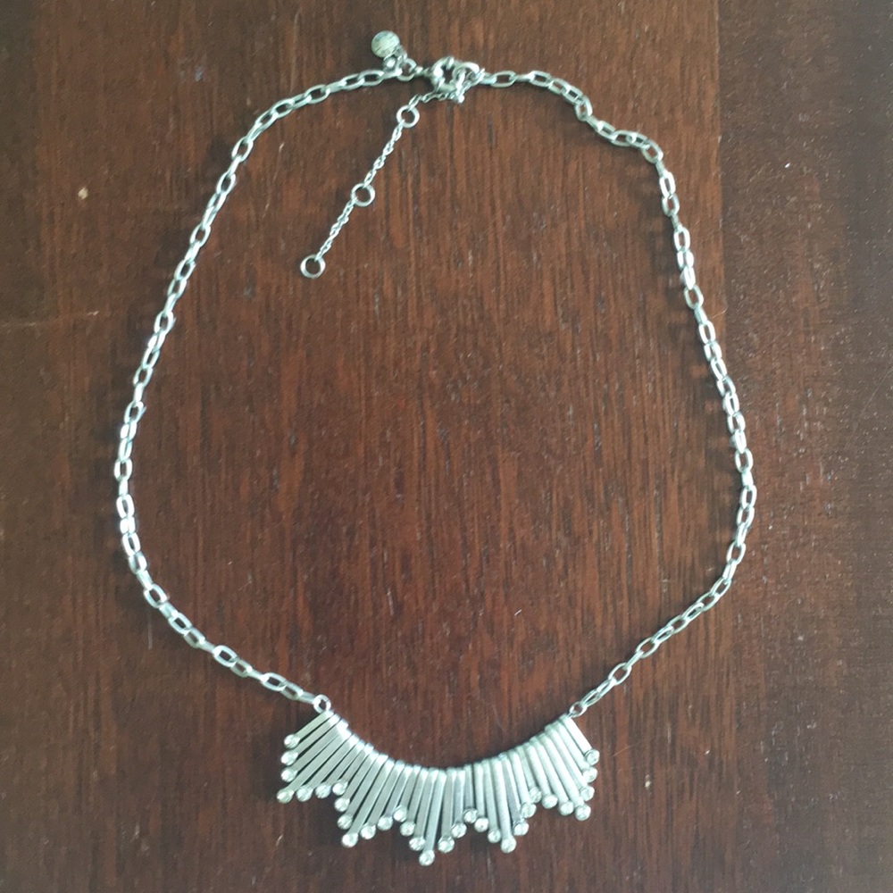 J. Crew Mini Crystal Wildfire Necklace